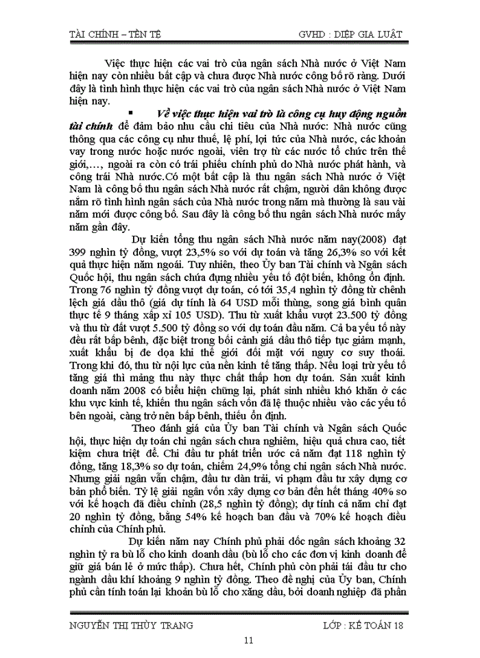 image for page Ngân sách nhà nước