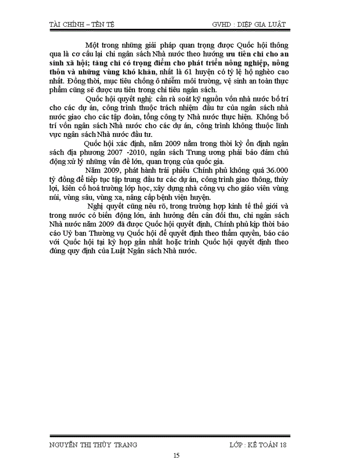 image for page Ngân sách nhà nước