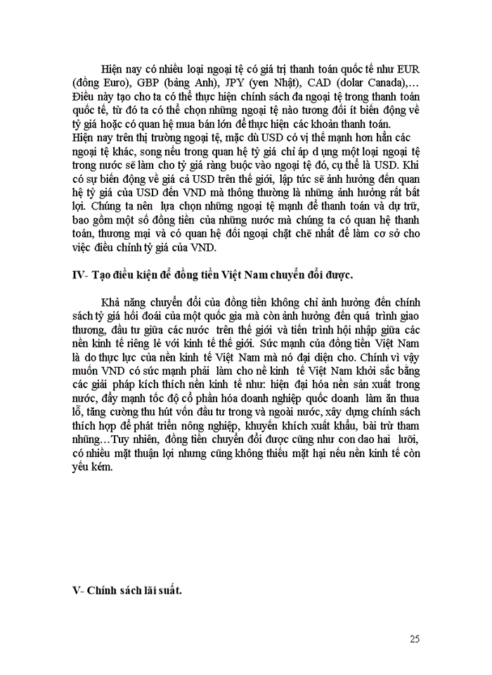 image for page Cơ chế tỷ giá hối đoái ở Việt Nam