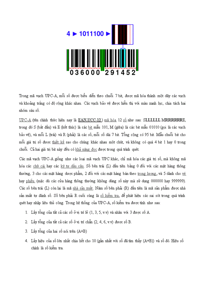 image for page Mã số mã vạch và cách tính số kiểm tra