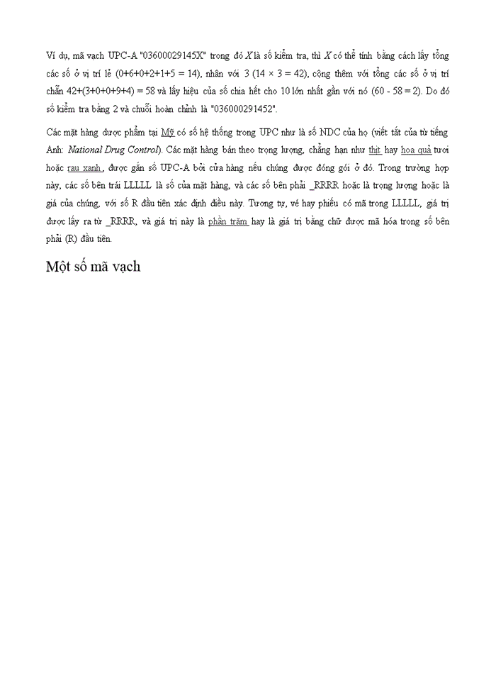 image for page Mã số mã vạch và cách tính số kiểm tra