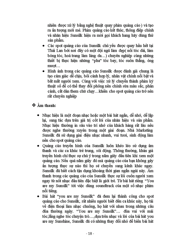 image for page Tìm hiểu cách tiến hành quảng cáo sản phẩm chăm sóc tóc sunsilk của công ty unilever