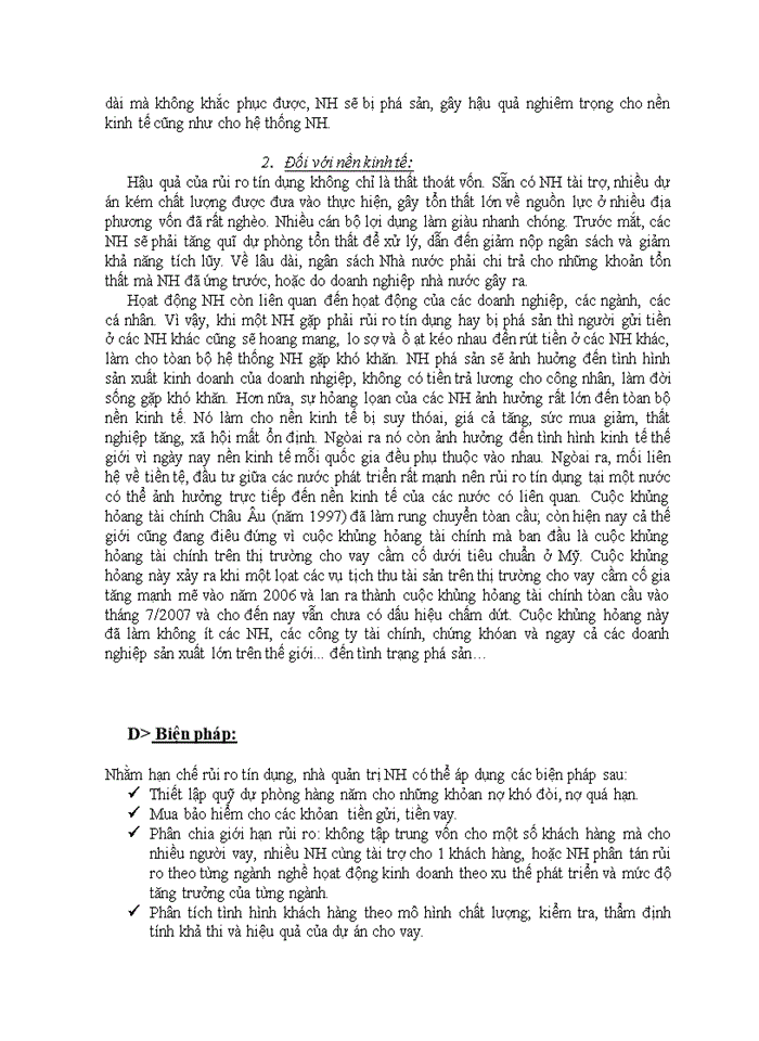 image for page Rủi ro tín dụng của hệ thống NHTM Việt Nam