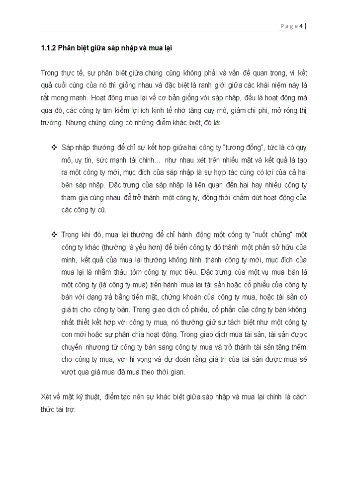 image for page Thực trạng m&a trong thời gian qua và nhận định xu hướng hậu khủng hoảng