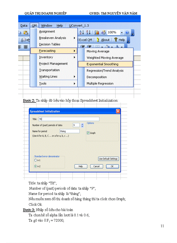 image for page Tóm tắt nội dung và ứng dụng phần mềm qm trong quản trị doanh nghiệp