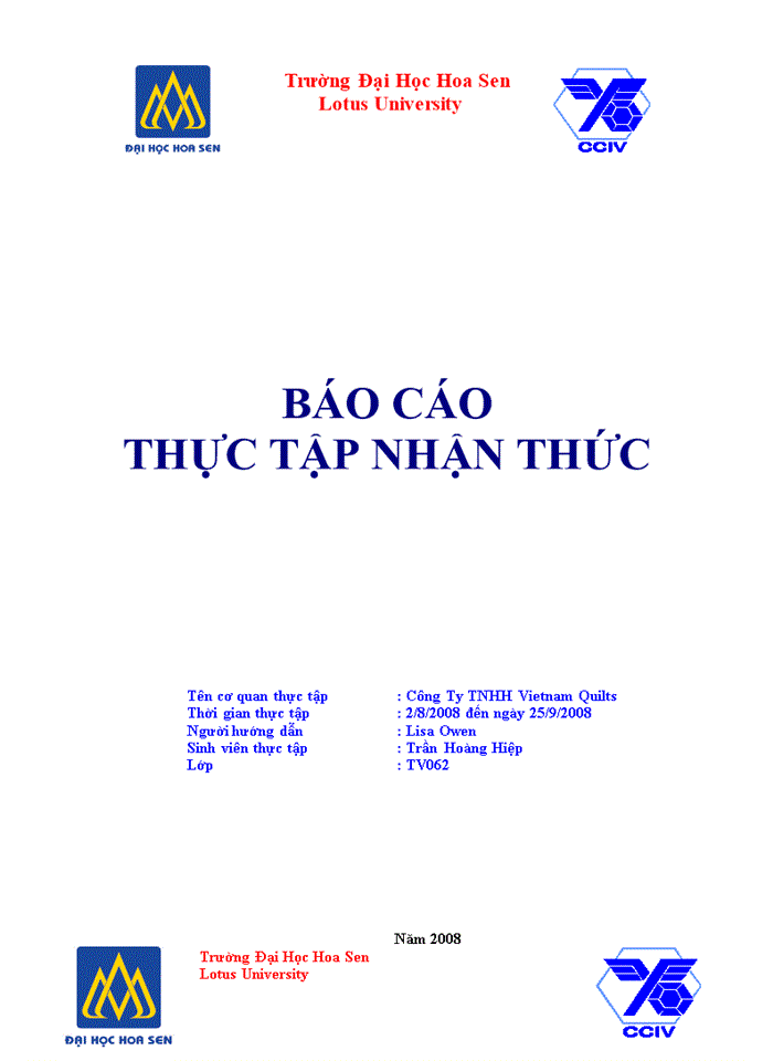 image for page Báo cáo thực tập nhận thức
