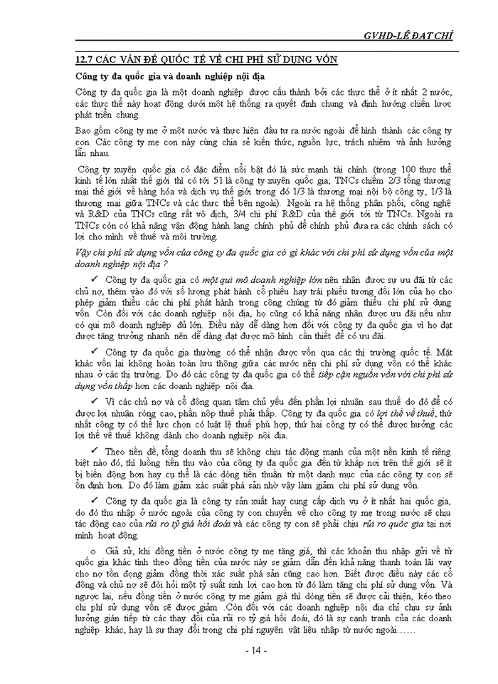 image for page Chi phí sử dụng vốn