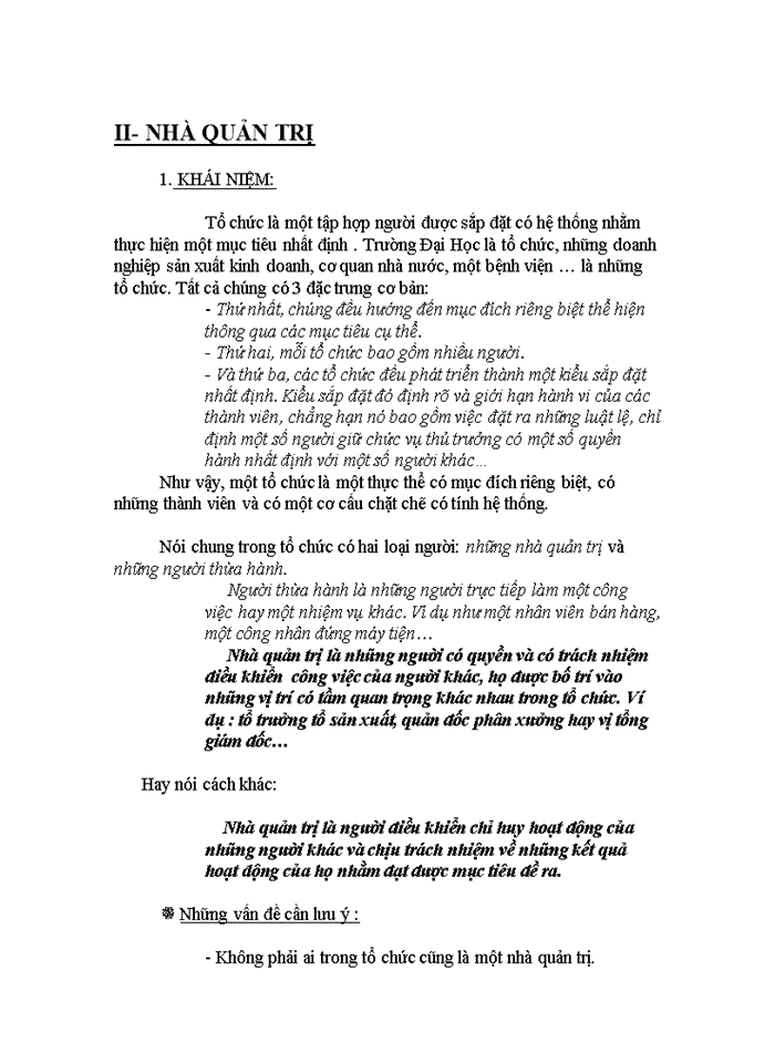 image for page Tổng quan về quản trị