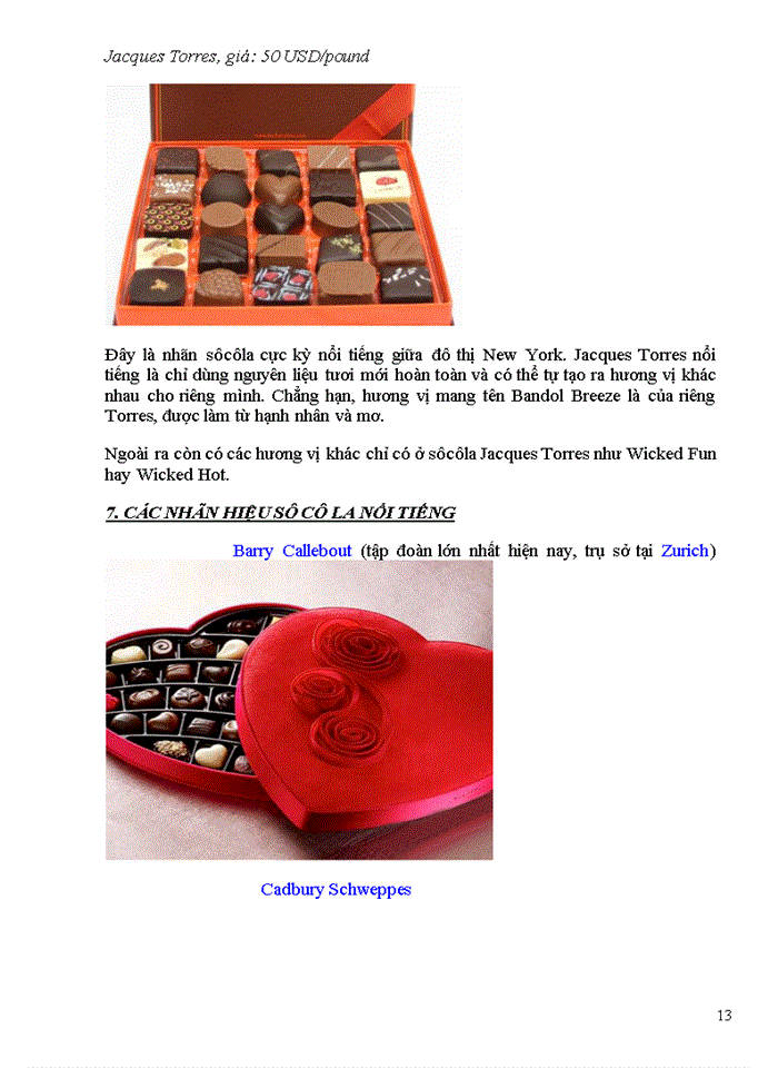 image for page Phân tích chocolate