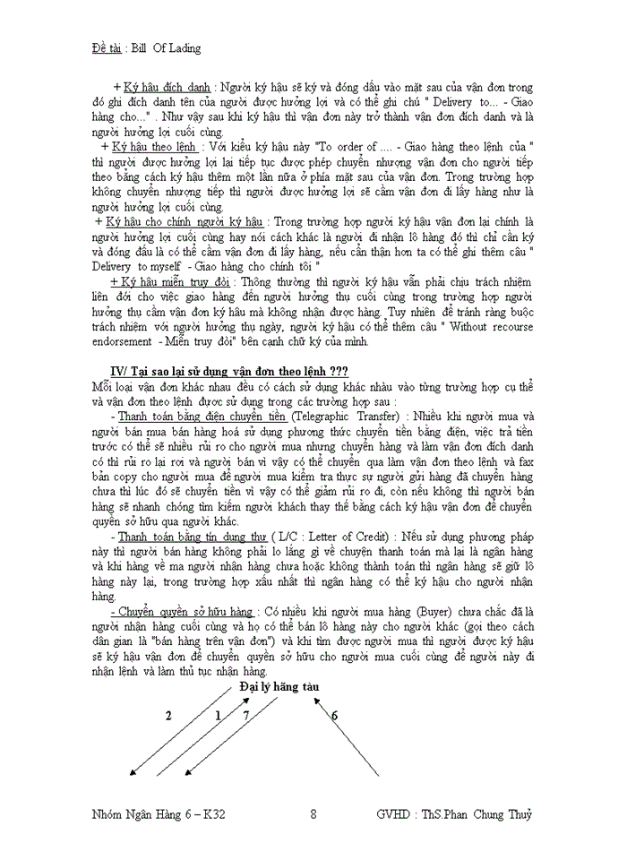 image for page Bill of lading