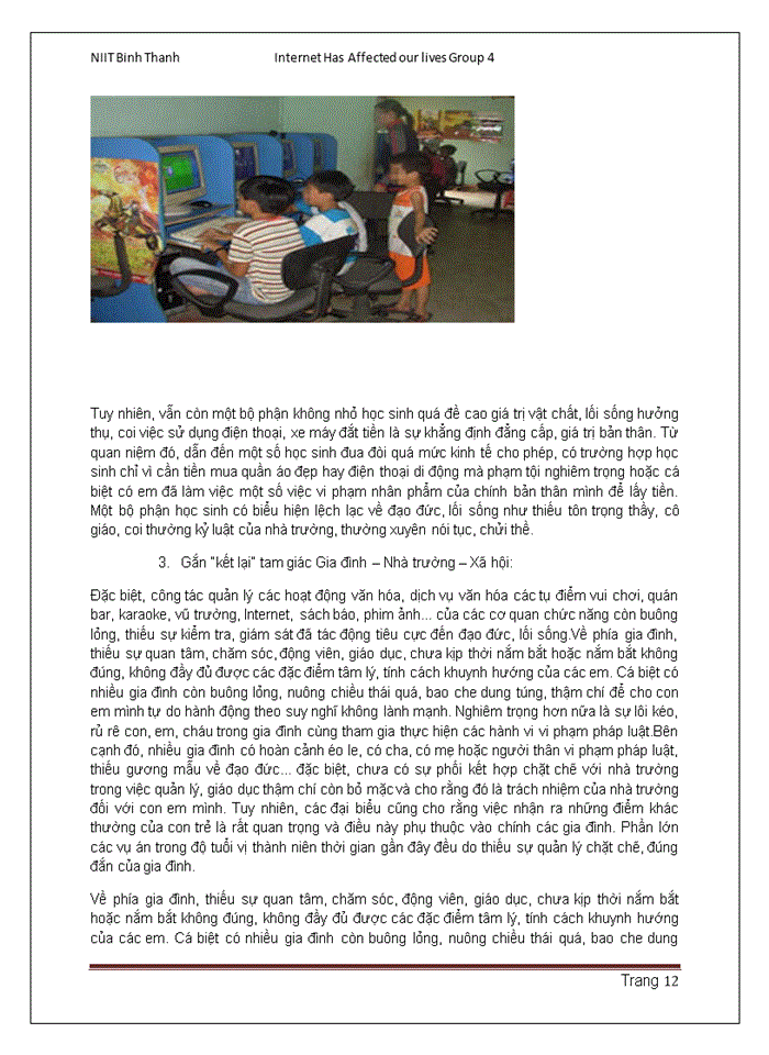 image for page Internet has made a big impact on the lives of people.Discuss the various ways in which the Internet has affected our lives.