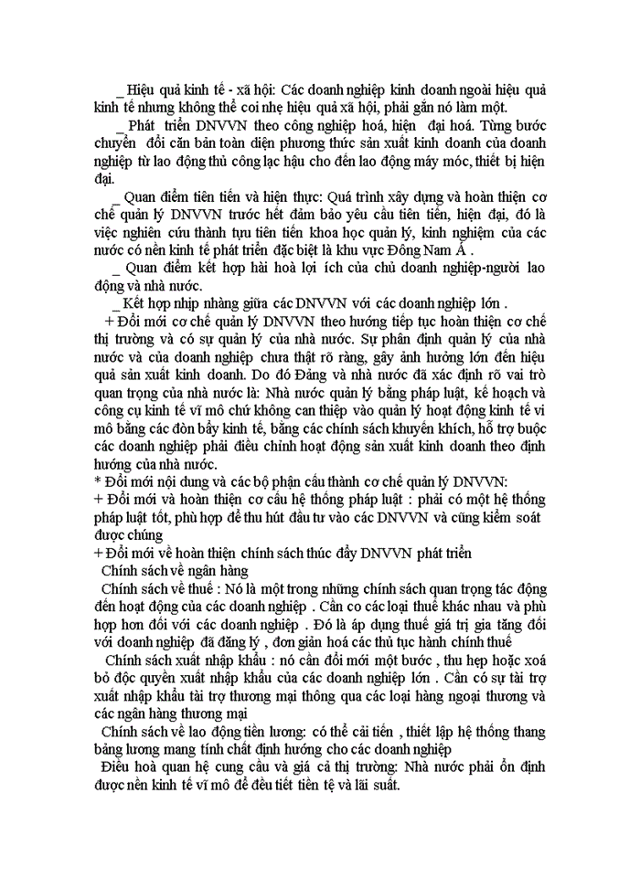 image for page Phát triển kinh tế gắn liền với việc phát triển các doanh nghiệp vừa và nhỏ