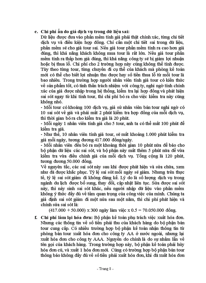 image for page Nhận dạng và tính chi phí ẩn tại công ty du lịch phoenix voyages