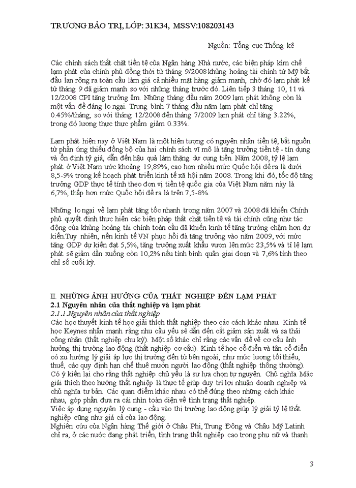 image for page Mối quan hệ giữa lạm phát và thất nghiệp