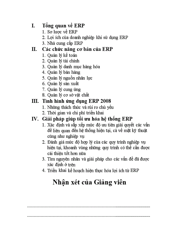 image for page Giới thiệu ERP và tình hình ứng dụng ERP vào các doanh nghiệp Việt Nam.