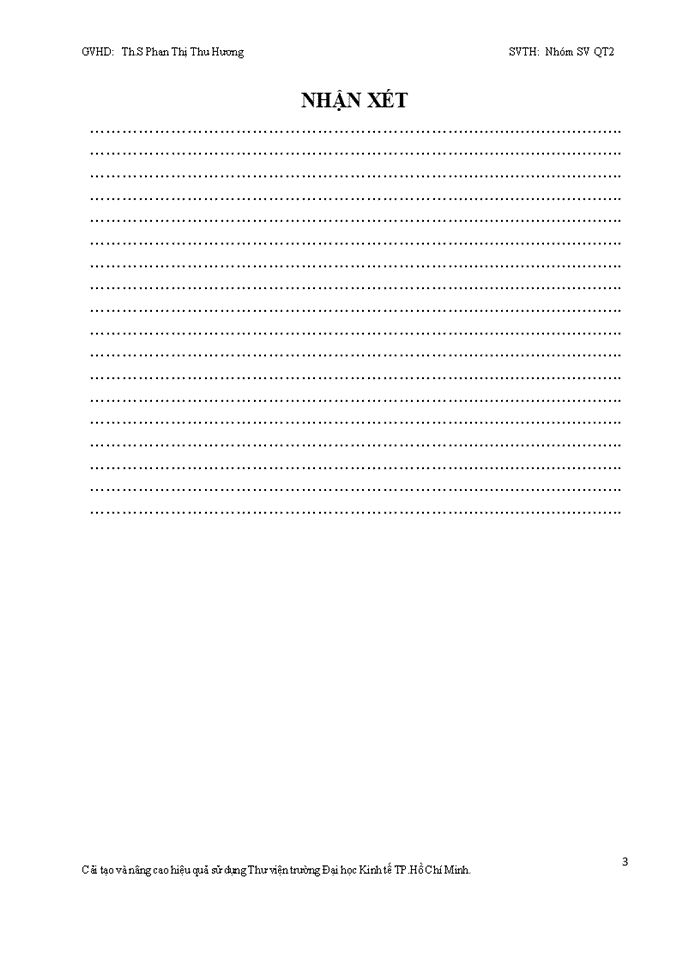 image for page Cải tạo và nâng cao hiệu quả sử dụng thư viện trường đại học kinh tế tp.hồ chí minh