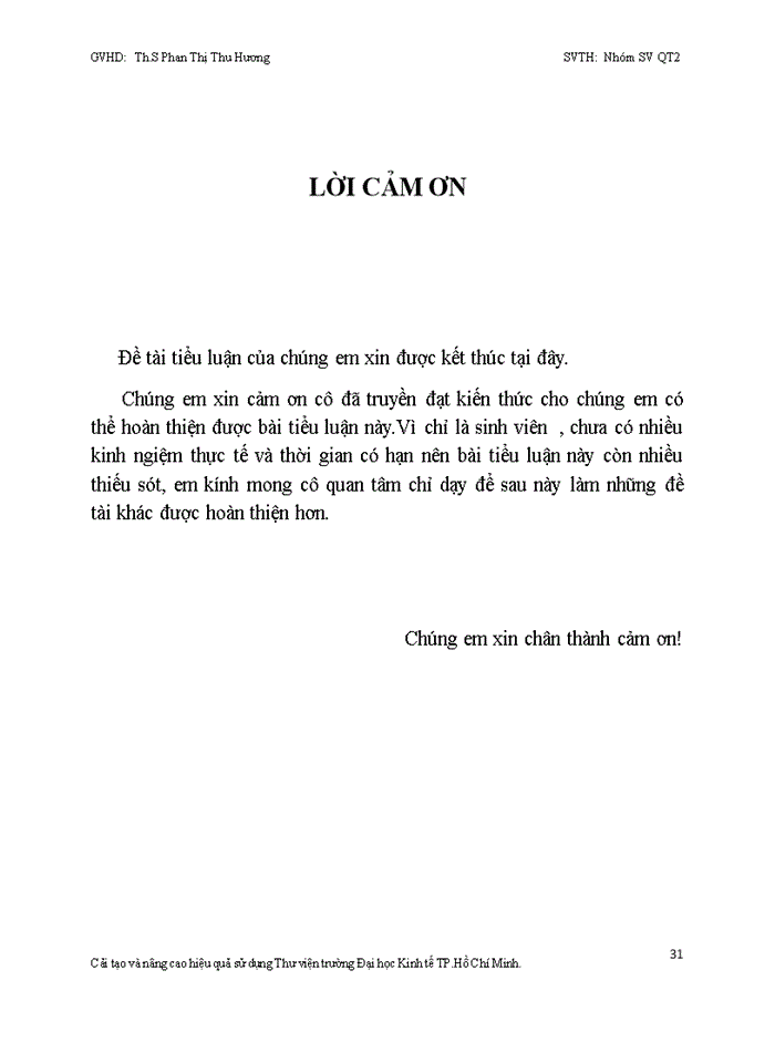 image for page Cải tạo và nâng cao hiệu quả sử dụng thư viện trường đại học kinh tế tp.hồ chí minh