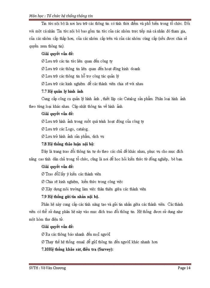 image for page Dự án xây dựng hệ thống quản lý thông tin nội bộ