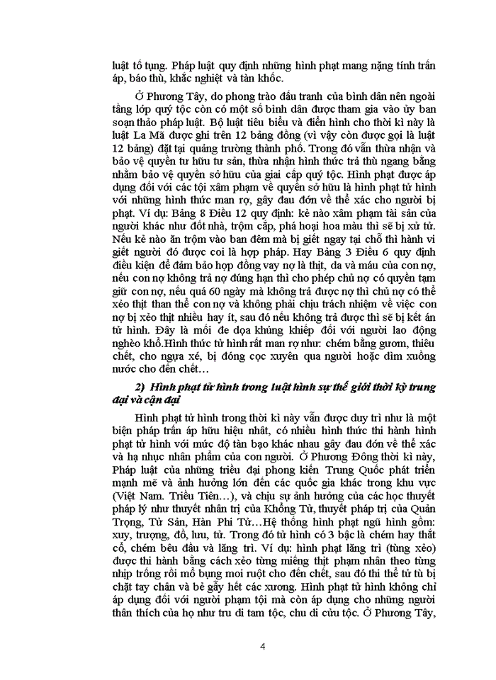 image for page Tìm hiểu về hình phạt tử hình và việc áp dụng trong thực tiễn