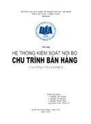 Chu trình bán hàng