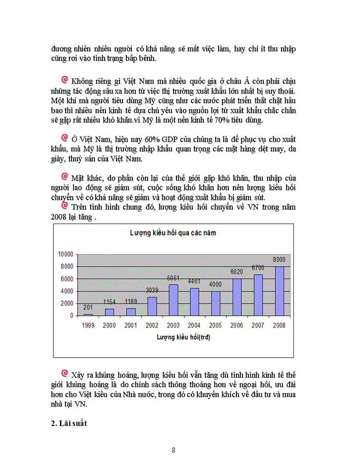 image for page Đánh giá tác động của cuộc khủng hoảng tài chính toàn cầu đến cán cân tài khoản vãng lai của việt nam