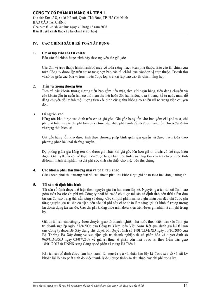 image for page Bảng cân đối kế toán