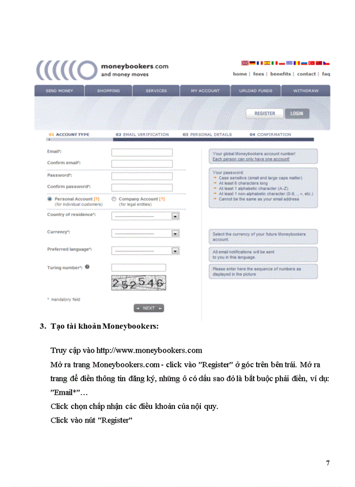 image for page Giới thiệu hệ thống thanh toán trực tuyến MONEYBOOKERS.COM