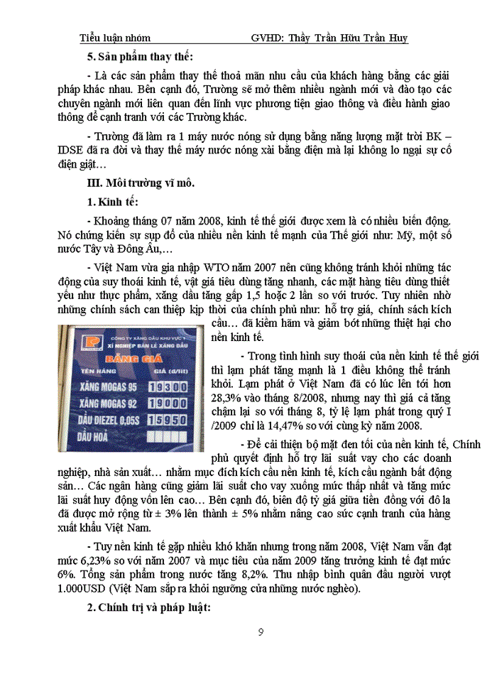 image for page Môi trường quản trị của trường đại học bách khoa thành phố hồ chí minh