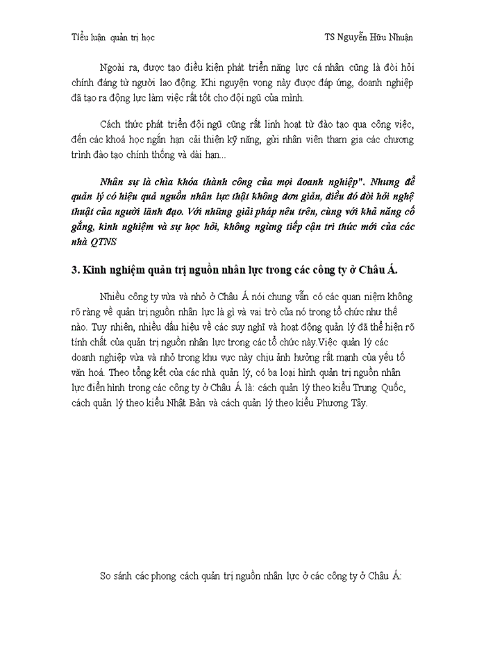 image for page Quản trị nguồn nhân lực