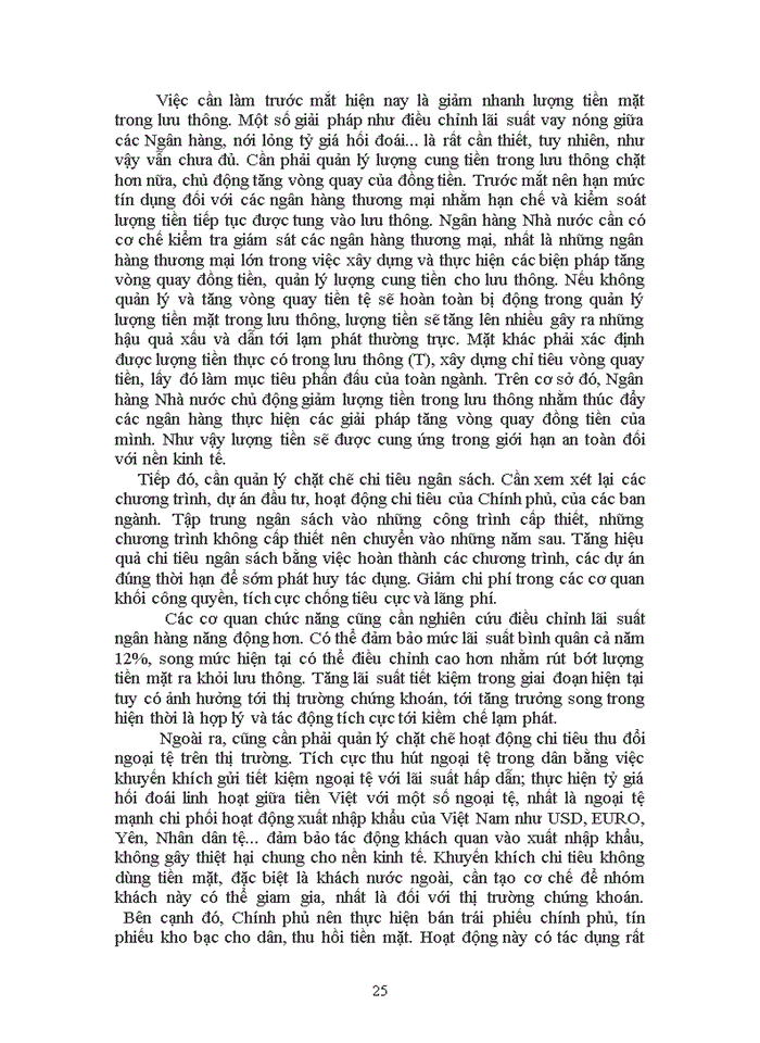 image for page Tìm hiểu về lạm phát trong nền kinh tế