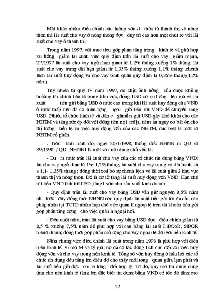 image for page Chính sách tiền tệ trong nền kinh tế thị trường