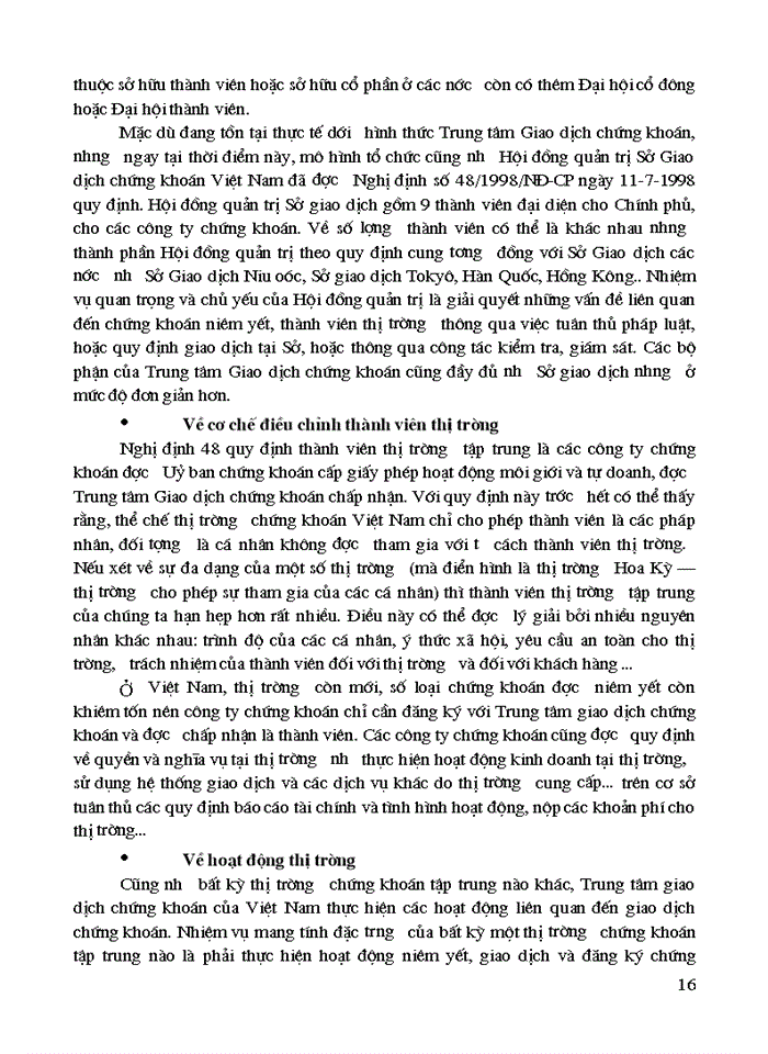 image for page Báo cáo chuyên đề về thị trường chứng khoán