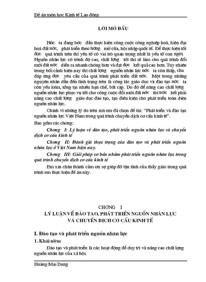 image for page Phát triển và đào tạo nguồn nhân lực Việt Nam trong quá trình chuyển dịch cơ cấu kinh tế