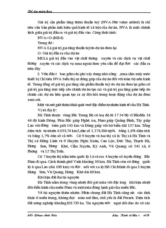 image for page Thực trạng và giải pháp nhằm thu hút và sử dụng vốn đầu tư có hiệu quả tại Hà Tĩnh