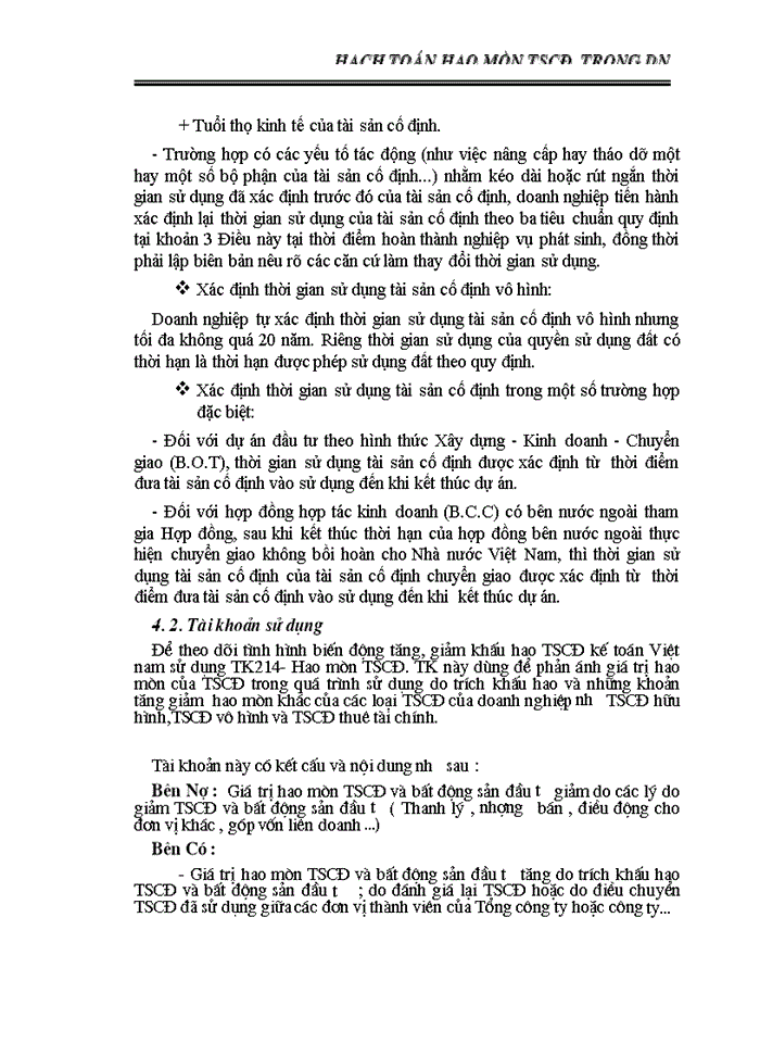 image for page HẠCH TOÁN HAO MÒN TSCĐ  TRONG DN