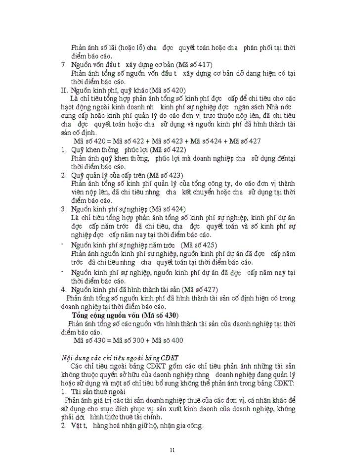 image for page Bảng cân đối kế toán