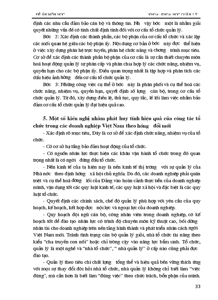 image for page Cơ cấu tổ chức quản lý  trong các doanh nghiệp ở Việt Nam theo hướng đổi mới