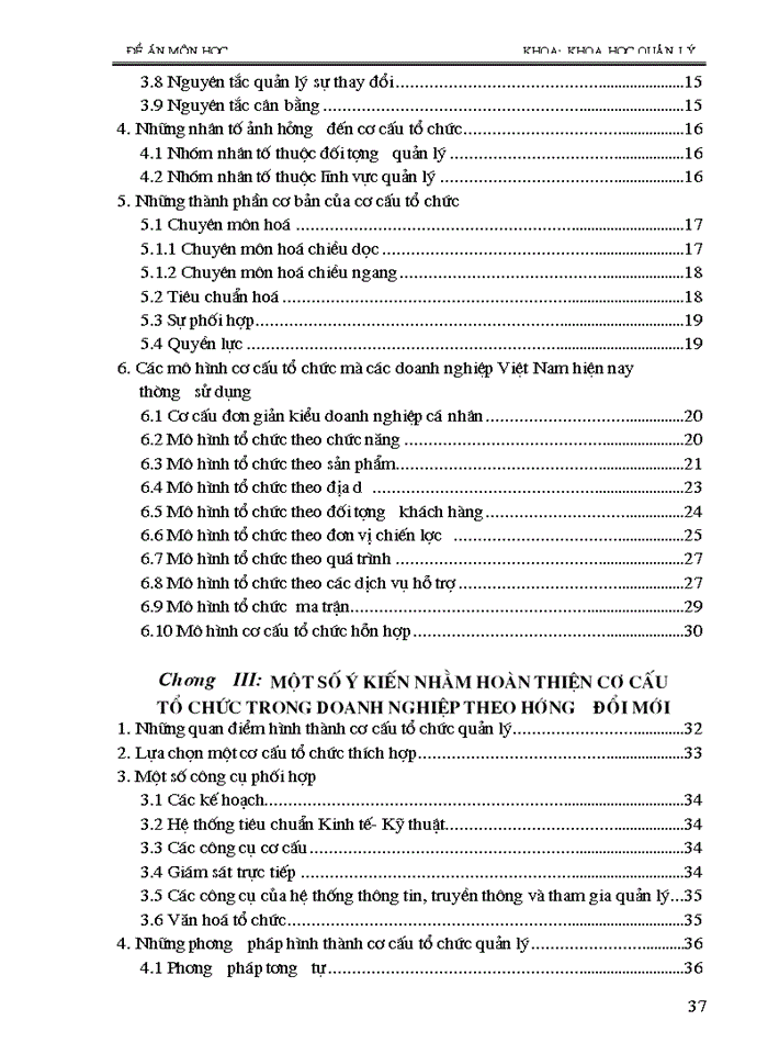 image for page Cơ cấu tổ chức quản lý  trong các doanh nghiệp ở Việt Nam theo hướng đổi mới