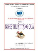 Nghệ thuật tặng quà