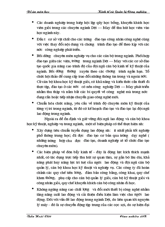 image for page Ngành Dệt May Việt Nam trên con đường hội nhập