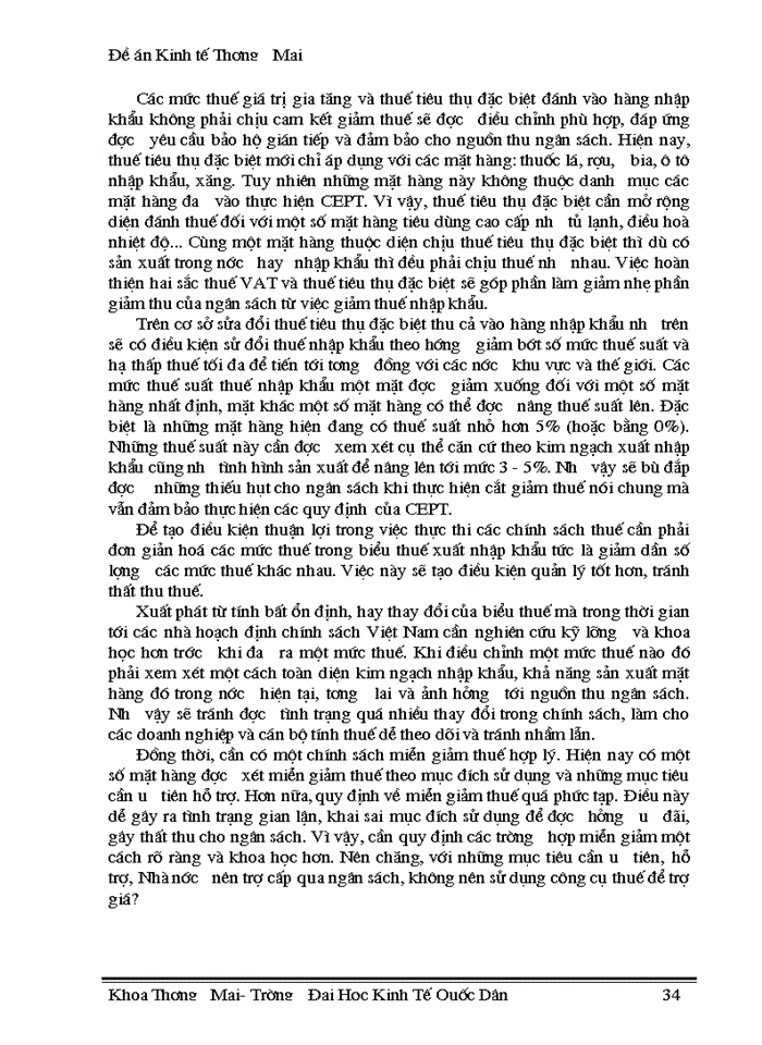 image for page Thúc đẩy xuất khẩu hàng hoá của Việt Nam trong điều kiện thực hiện lộ trình AFTA-CEPT