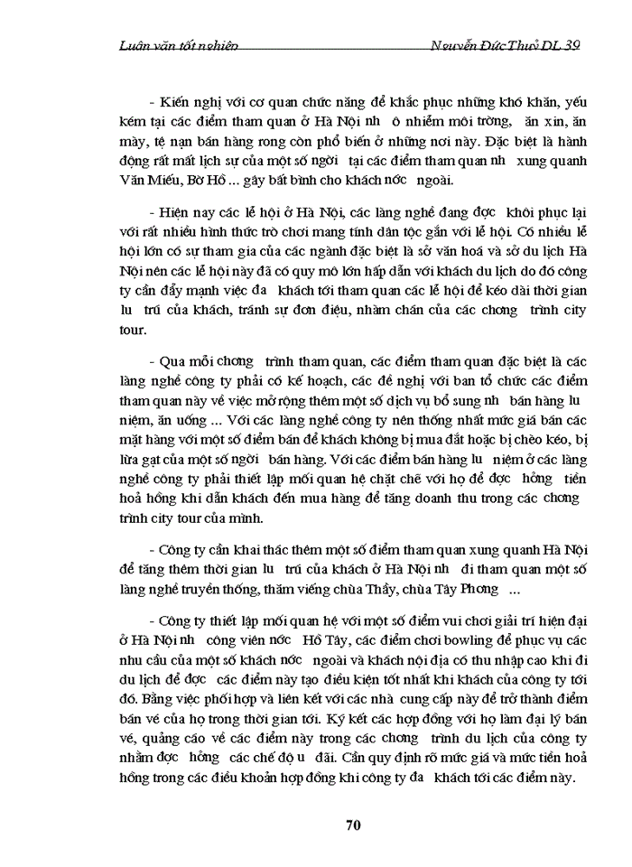 image for page Quan hệ với các nhà cung cấp ở Hà Nội của công ty điều hành hướng dẫn du lịch Vinatour, thực trạng và giải pháp