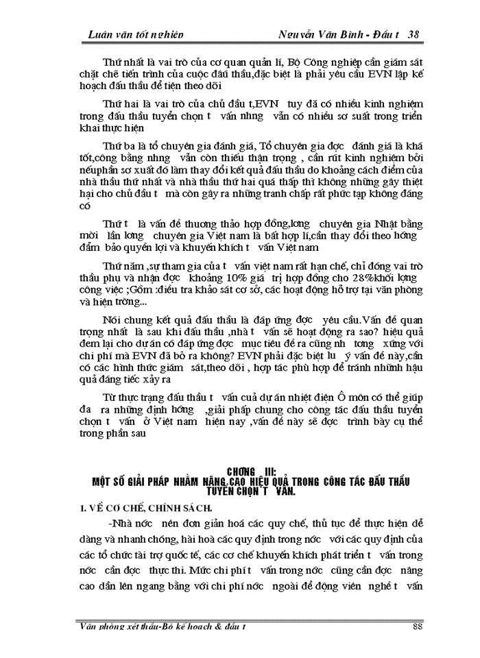 image for page Một số giải pháp nhằm nâng cao hiệu quả trong công tác đấu thầu tuyển chọn tư vấn hiện nay