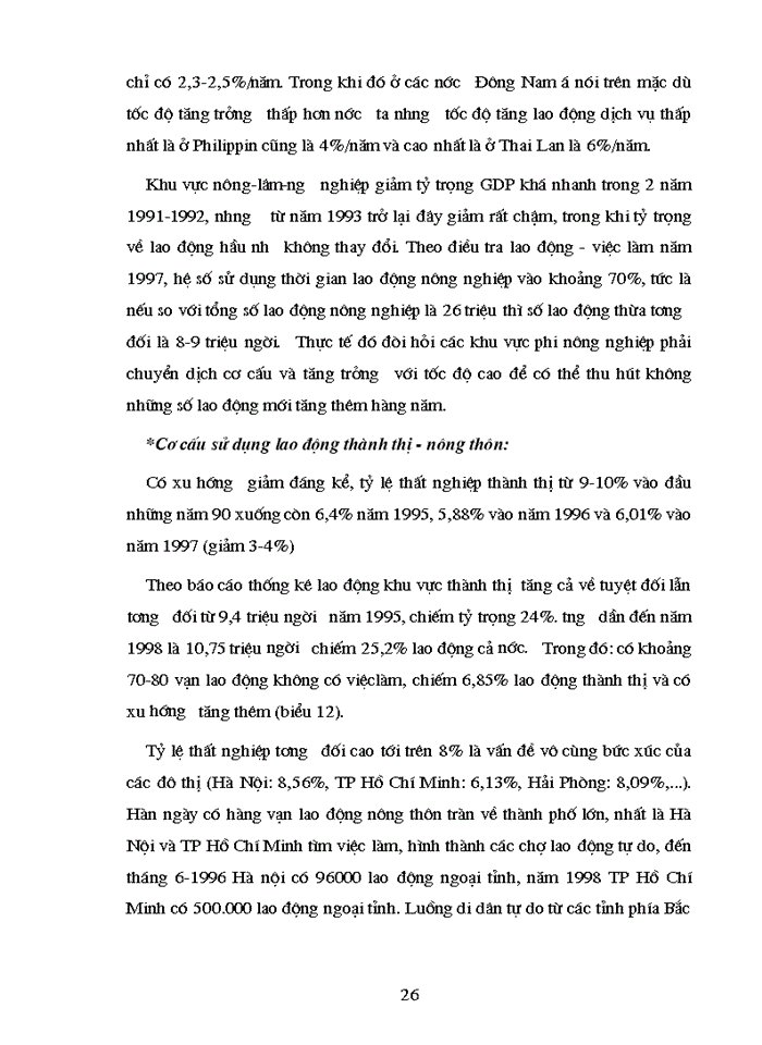 image for page Chuyển dịch cơ cấu lao động trong quá trình chuyển dịch cơ cấu kinh tế theo hướng công nghiệp hoá, hiện đại hoá: thực trạng và giải pháp