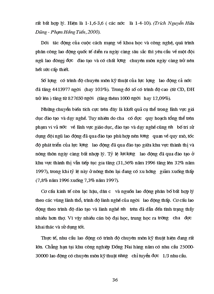 image for page Chuyển dịch cơ cấu lao động trong quá trình chuyển dịch cơ cấu kinh tế theo hướng công nghiệp hoá, hiện đại hoá: thực trạng và giải pháp