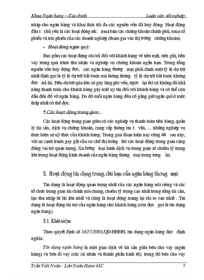 image for page Một số giải pháp nâng cao chất lượng tín dụng trung, dài hạn tại Ngân hàng Công thương Phúc Yên