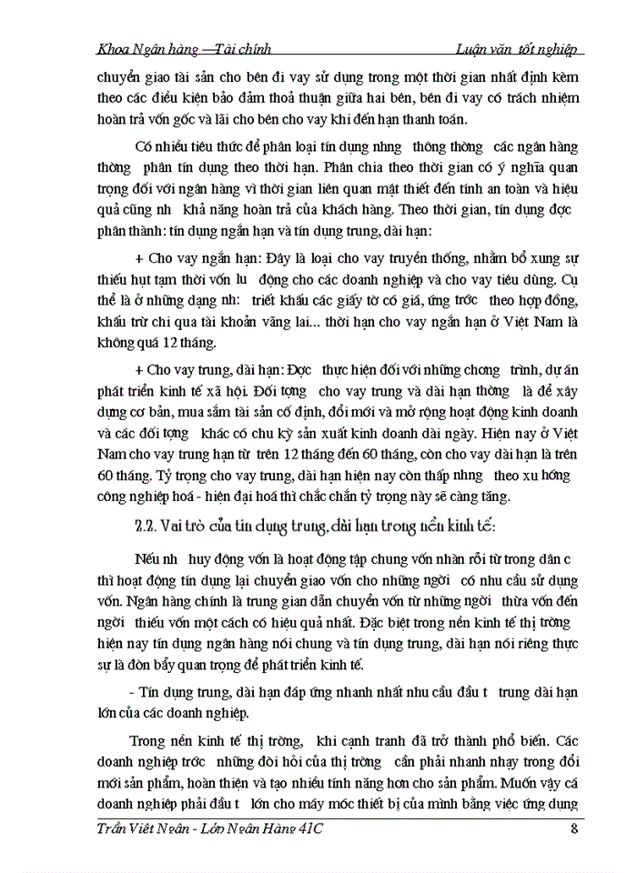 image for page Một số giải pháp nâng cao chất lượng tín dụng trung, dài hạn tại Ngân hàng Công thương Phúc Yên