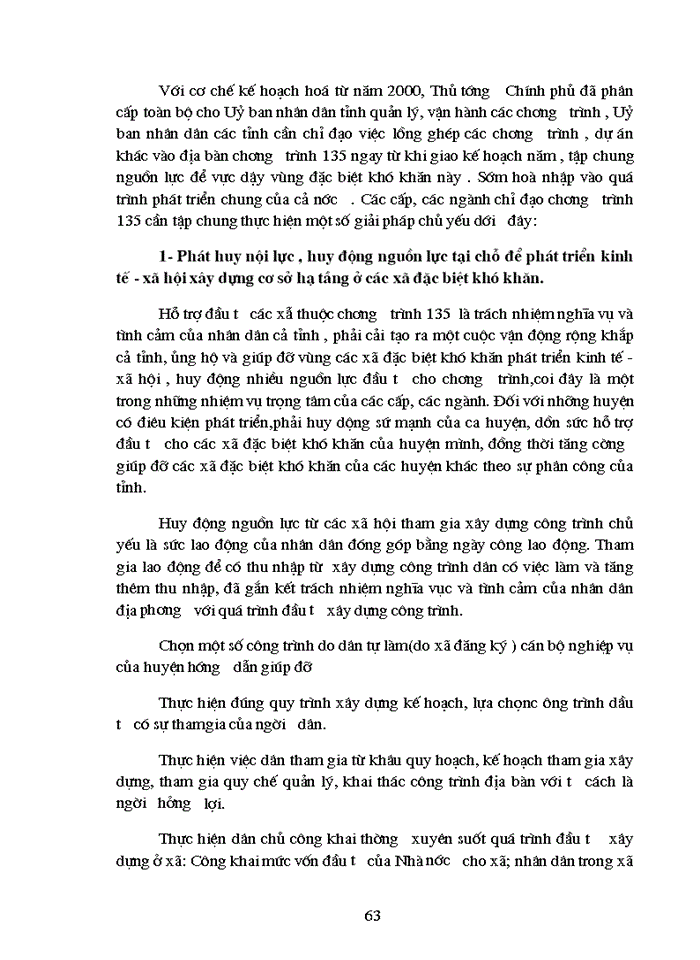 image for page Thực trạng và giải pháp triển khai có hiệu quả chương trình 135 trên địa bàn tỉnh Lai Châu