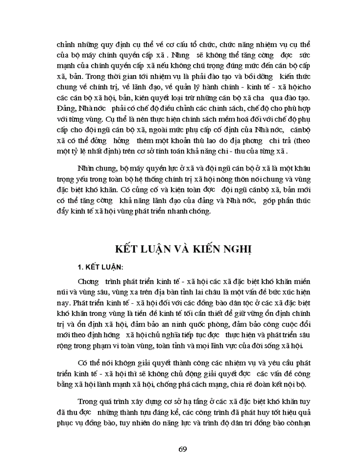 image for page Thực trạng và giải pháp triển khai có hiệu quả chương trình 135 trên địa bàn tỉnh Lai Châu
