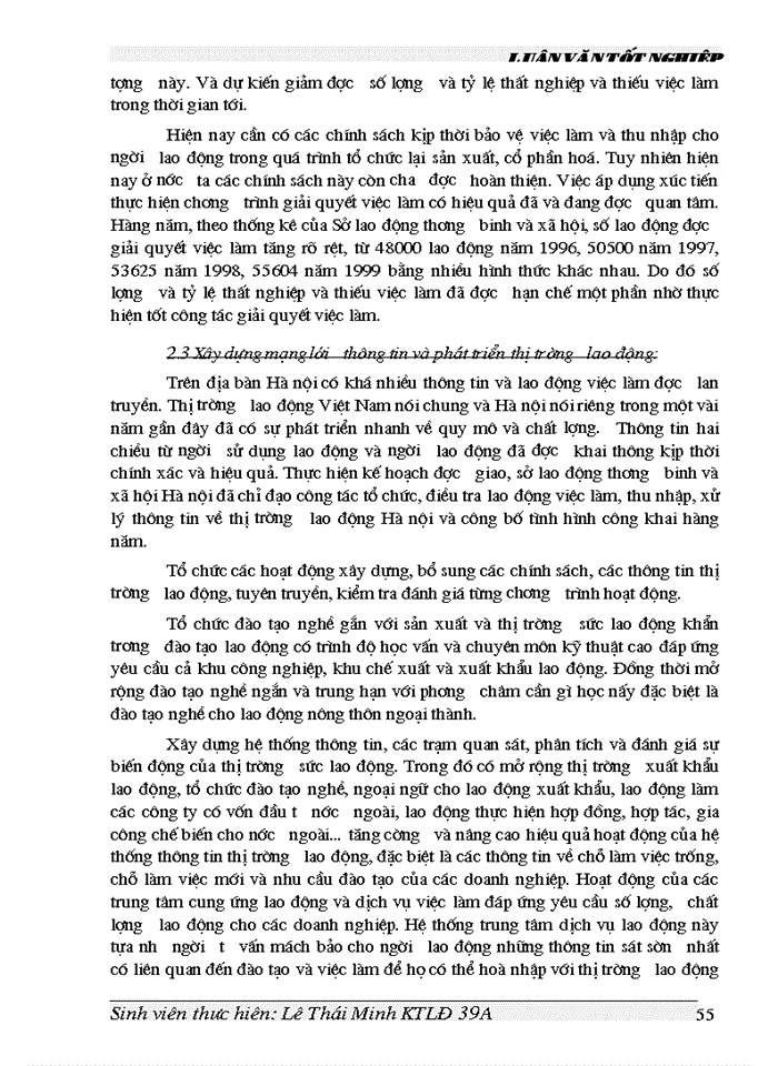 image for page Cơ sở lý luận của vấn đề thất nghiệp và thiếu việc làm